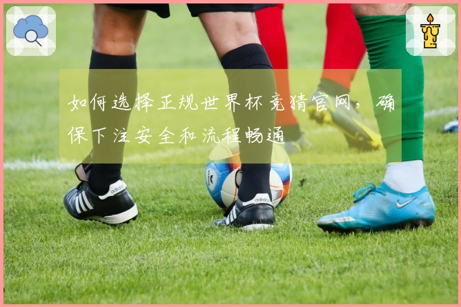 如何选择正规世界杯竞猜官网，确保下注安全和流程畅通
