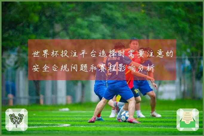 世界杯投注平台选择时需要注意的安全合规问题和赛程影响分析