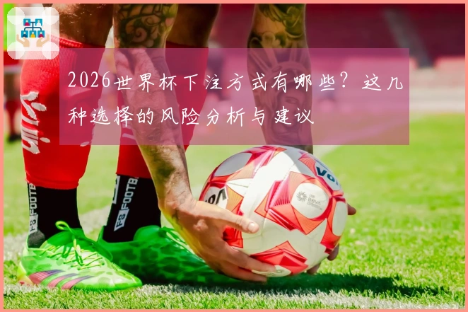 2026世界杯下注方式有哪些？这几种选择的风险分析与建议